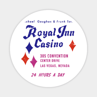 Retro Vintage Royal Inn Casino Hotel Las Vegas Magnet